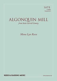 Algonquin Mill SATB choral sheet music cover Thumbnail